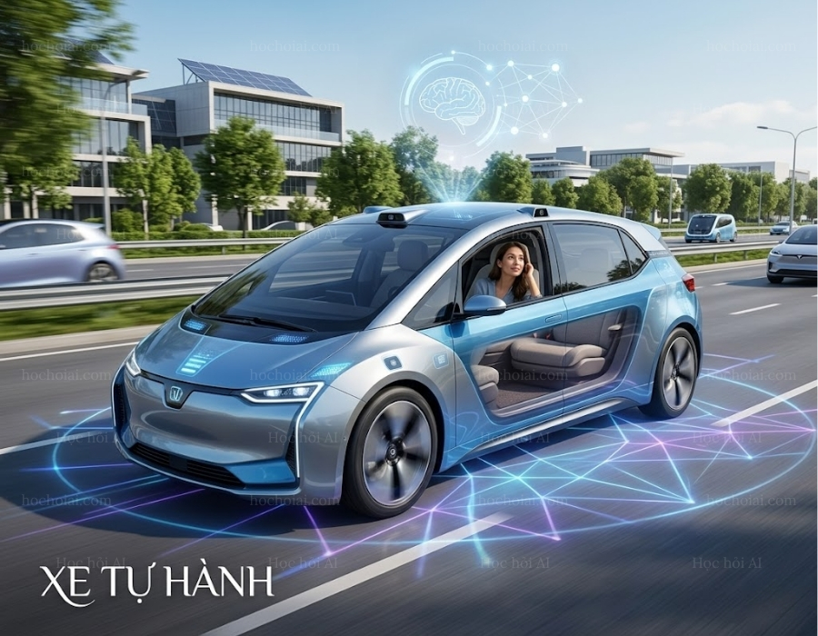 Ứng dụng công nghệ AI vào phương tiện tự hành