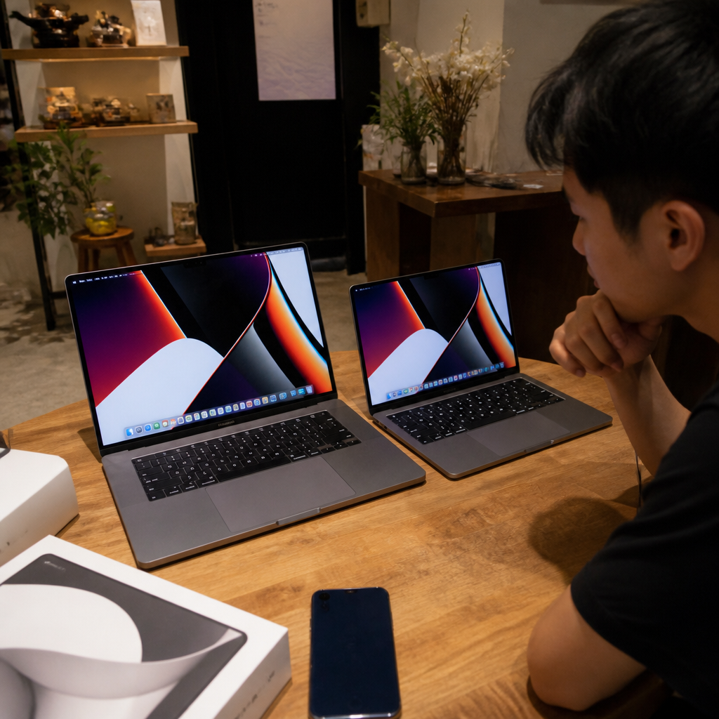 So sánh hiệu năng MacBook và PC cho AI