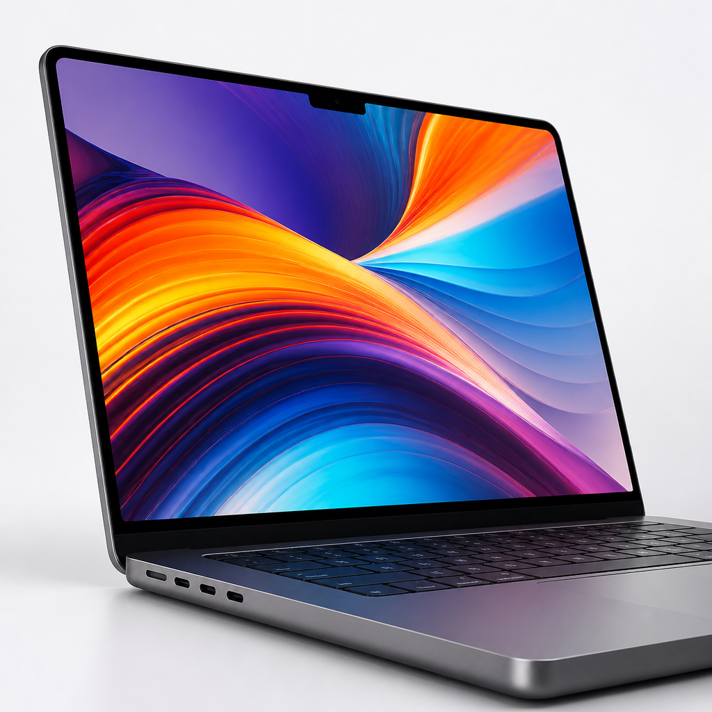 Màn hình Liquid Retina XDR của MacBook Pro M3 Max hiển thị màu sắc sống động